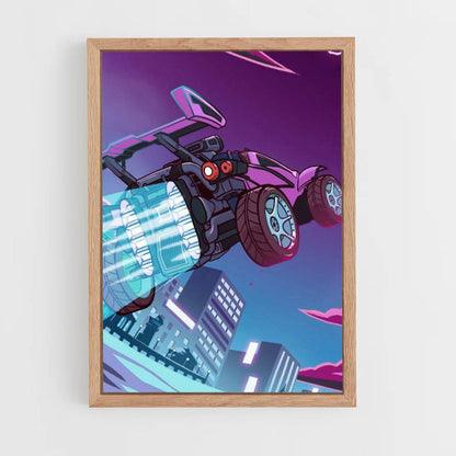 Poster Rocket League viola