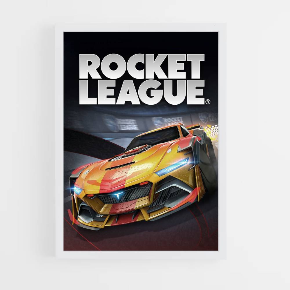 Poster Telsa Rocket League