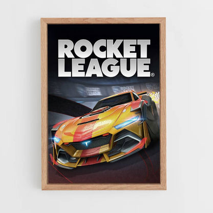 Poster Telsa Rocket League