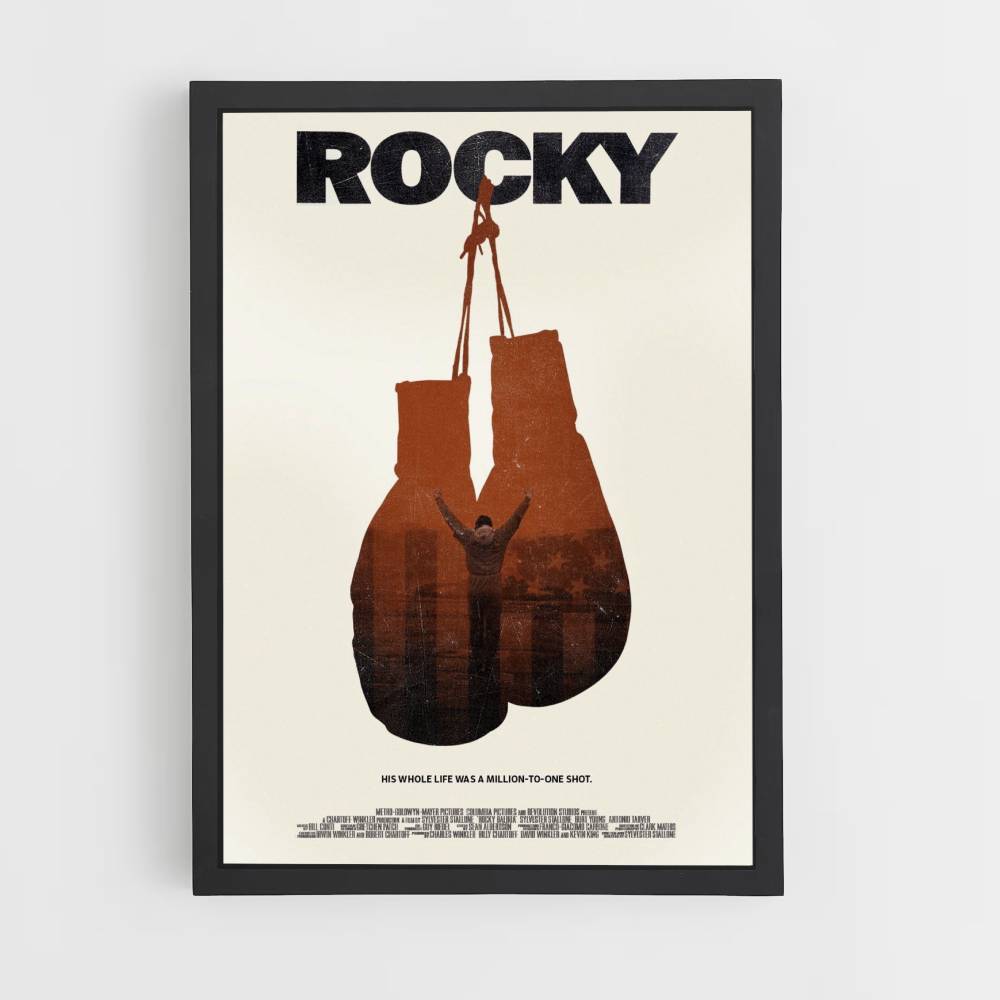 Poster Guanti da boxe Rocky