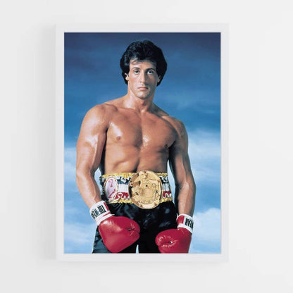 Poster Campione di Rocky