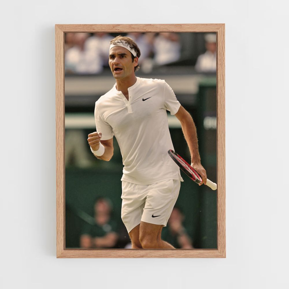 Poster di Rodger Federer Nike