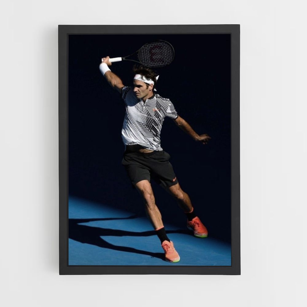 Poster della racchetta di Federer