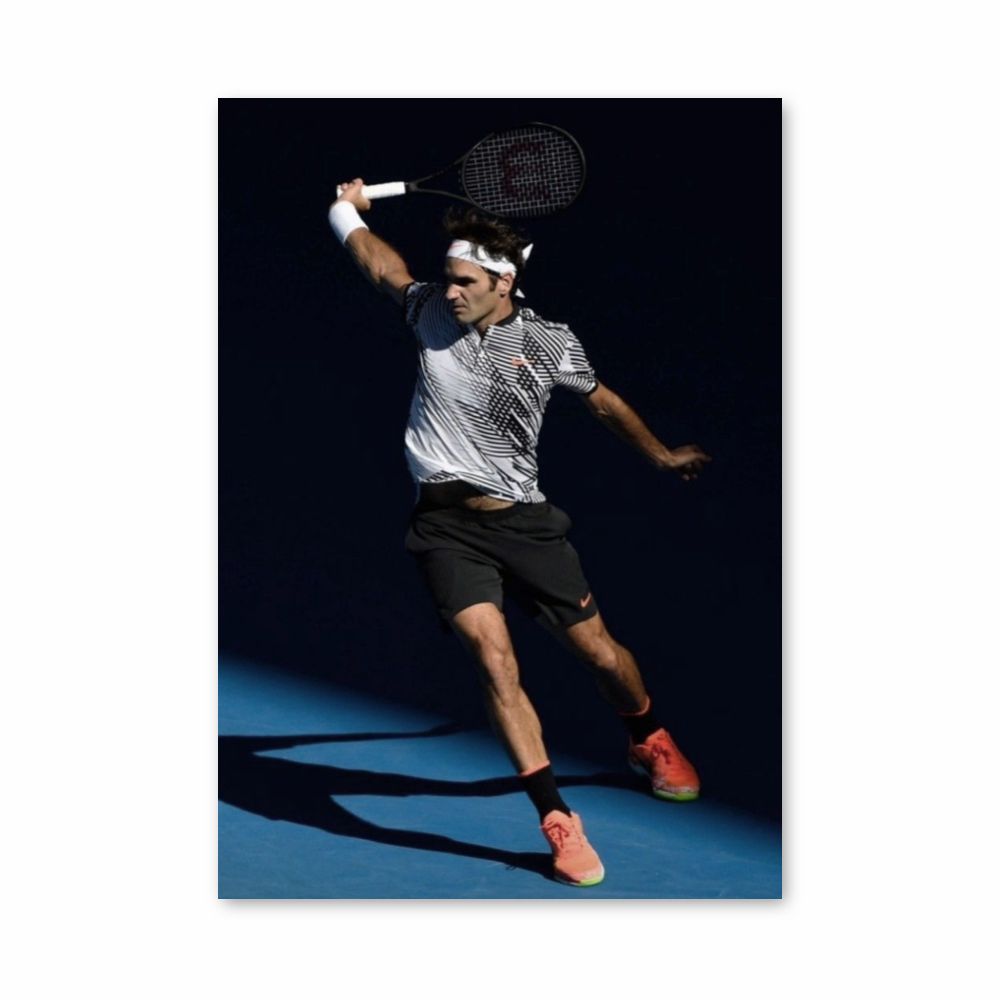 Poster della racchetta di Federer