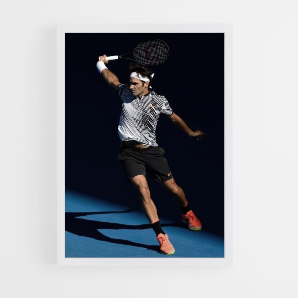 Poster della racchetta di Federer