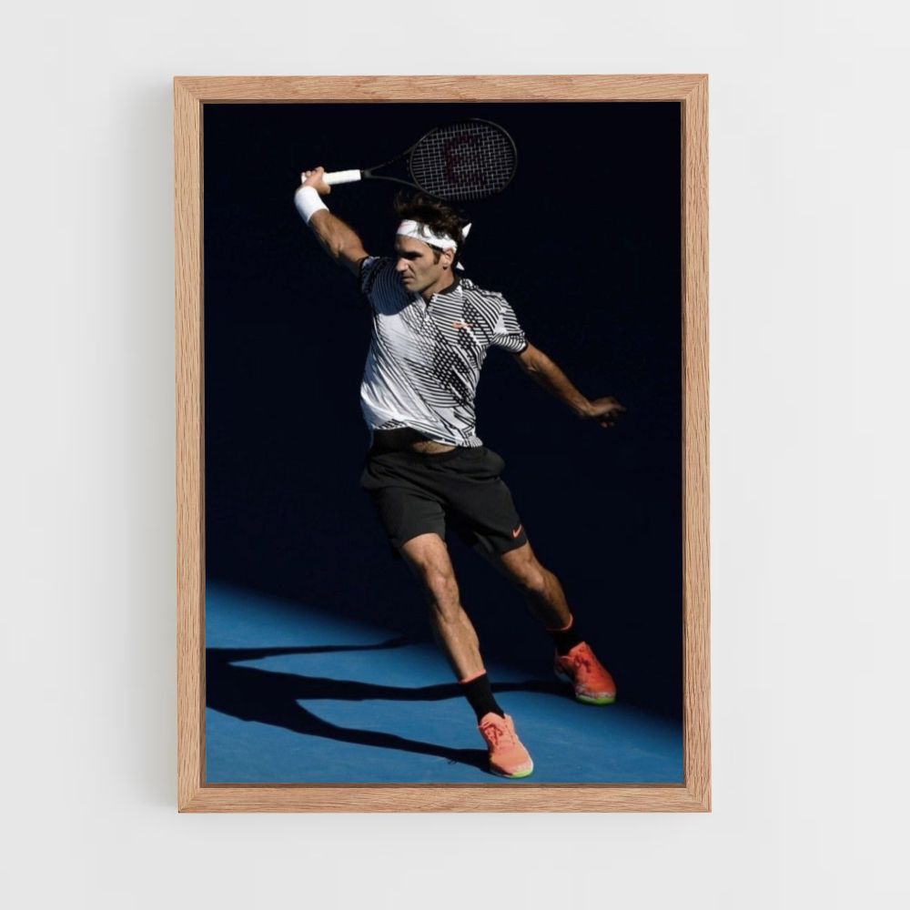 Poster della racchetta di Federer