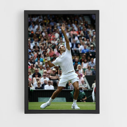 Poster Tiro con Rodger Federer