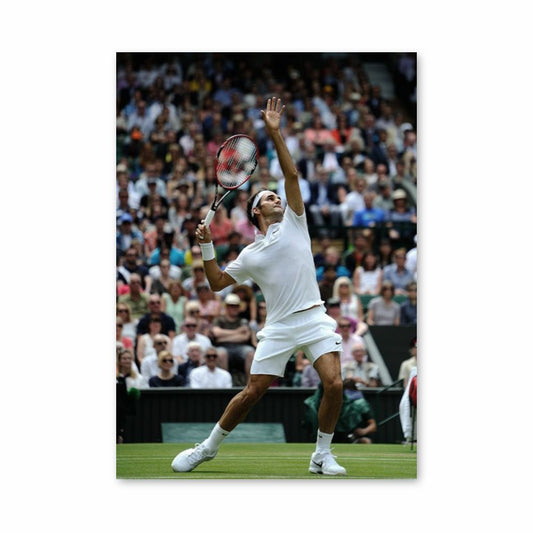 Poster Tiro con Rodger Federer