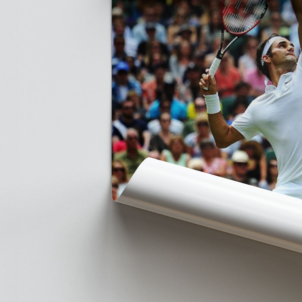 Poster Tiro con Rodger Federer