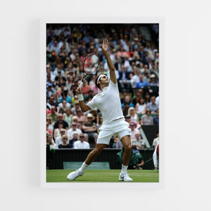 Poster Tiro con Rodger Federer