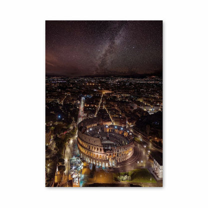 Poster Colosseo di notte