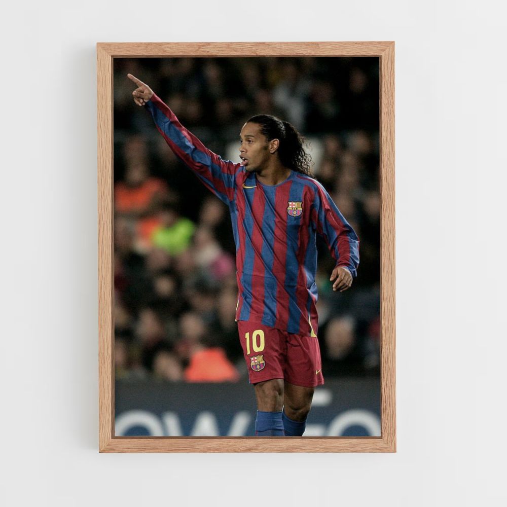 Manifesto Ronaldinho Barcellona