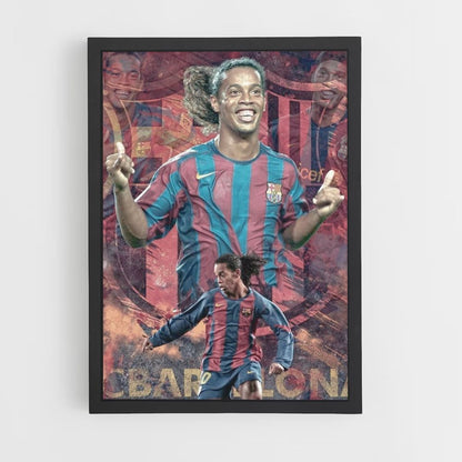 Poster Calcio Ronaldinho