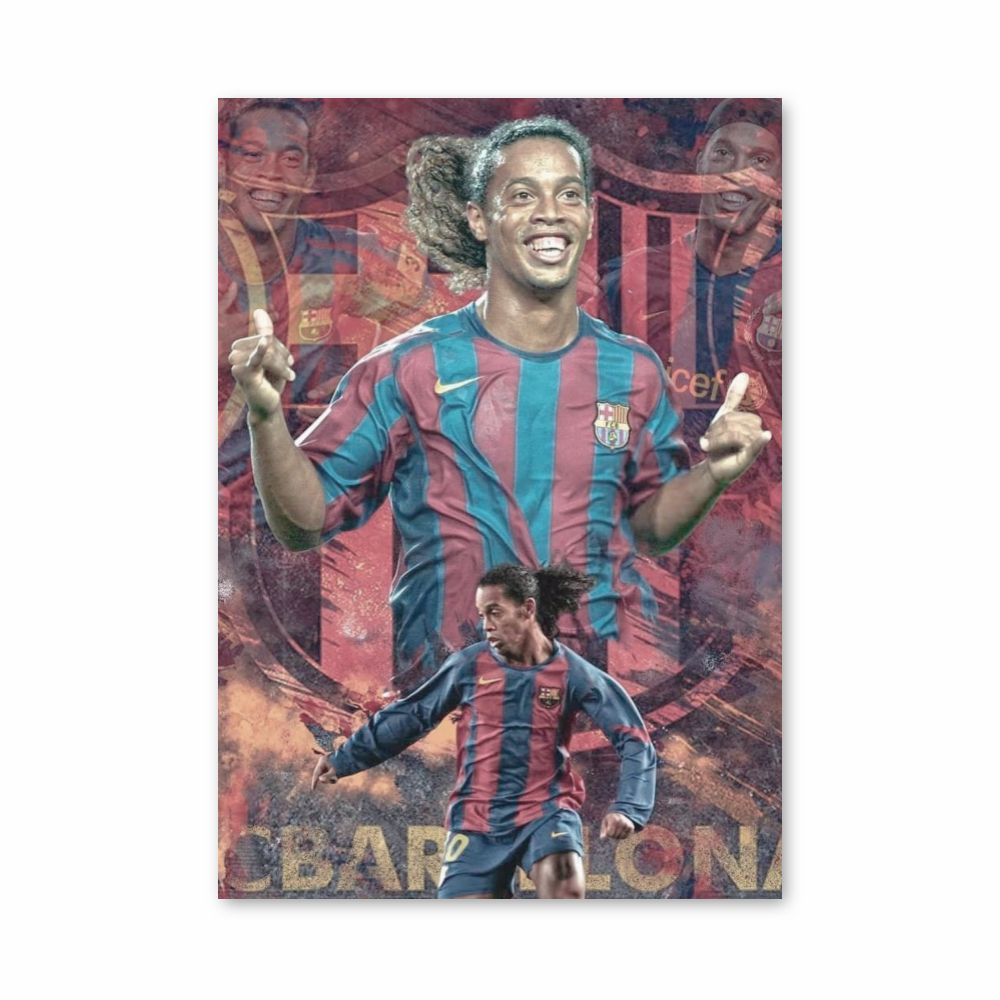 Poster Calcio Ronaldinho