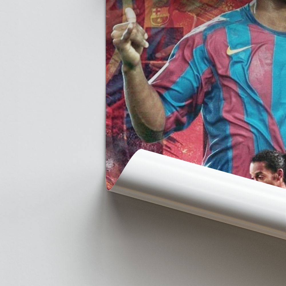 Poster Calcio Ronaldinho