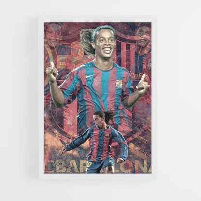 Poster Calcio Ronaldinho