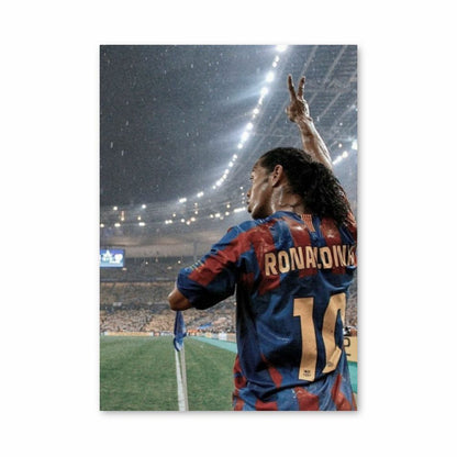 Poster Ronaldinho Corner