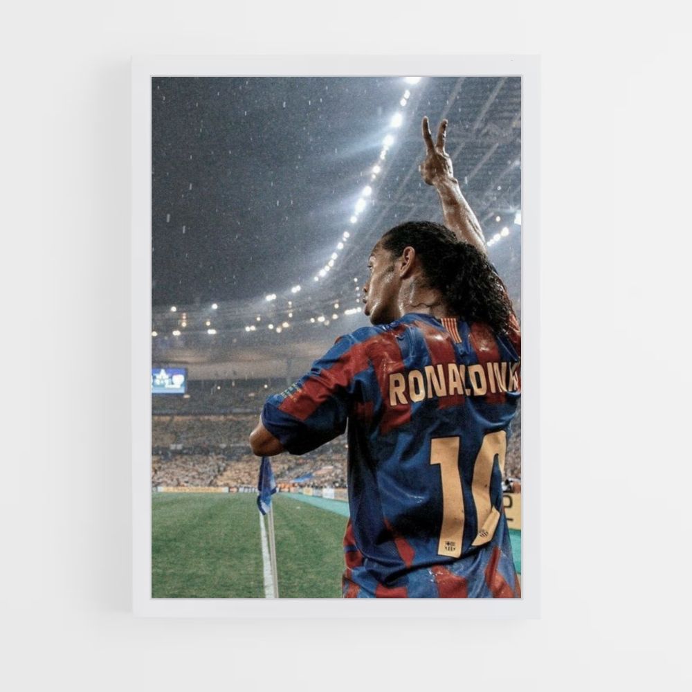 Poster Ronaldinho Corner