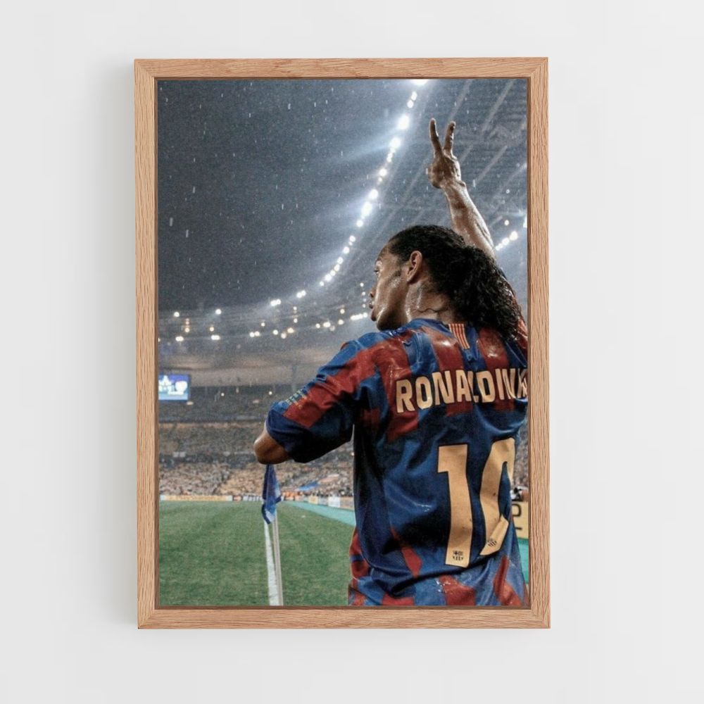 Poster Ronaldinho Corner