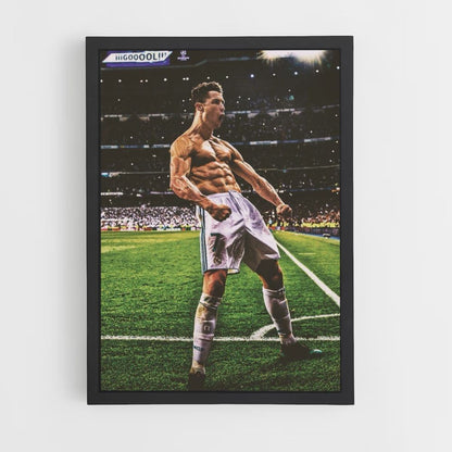 Poster Muscoli di Christiano Ronaldo