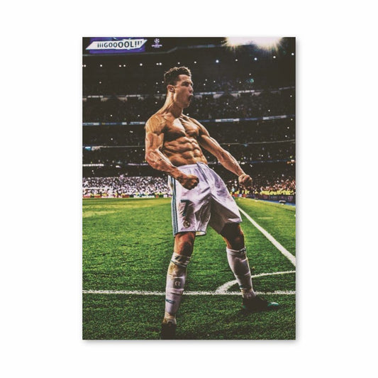 Poster Muscoli di Christiano Ronaldo