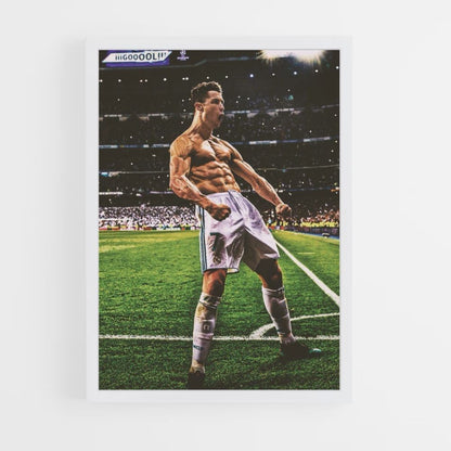 Poster Muscoli di Christiano Ronaldo