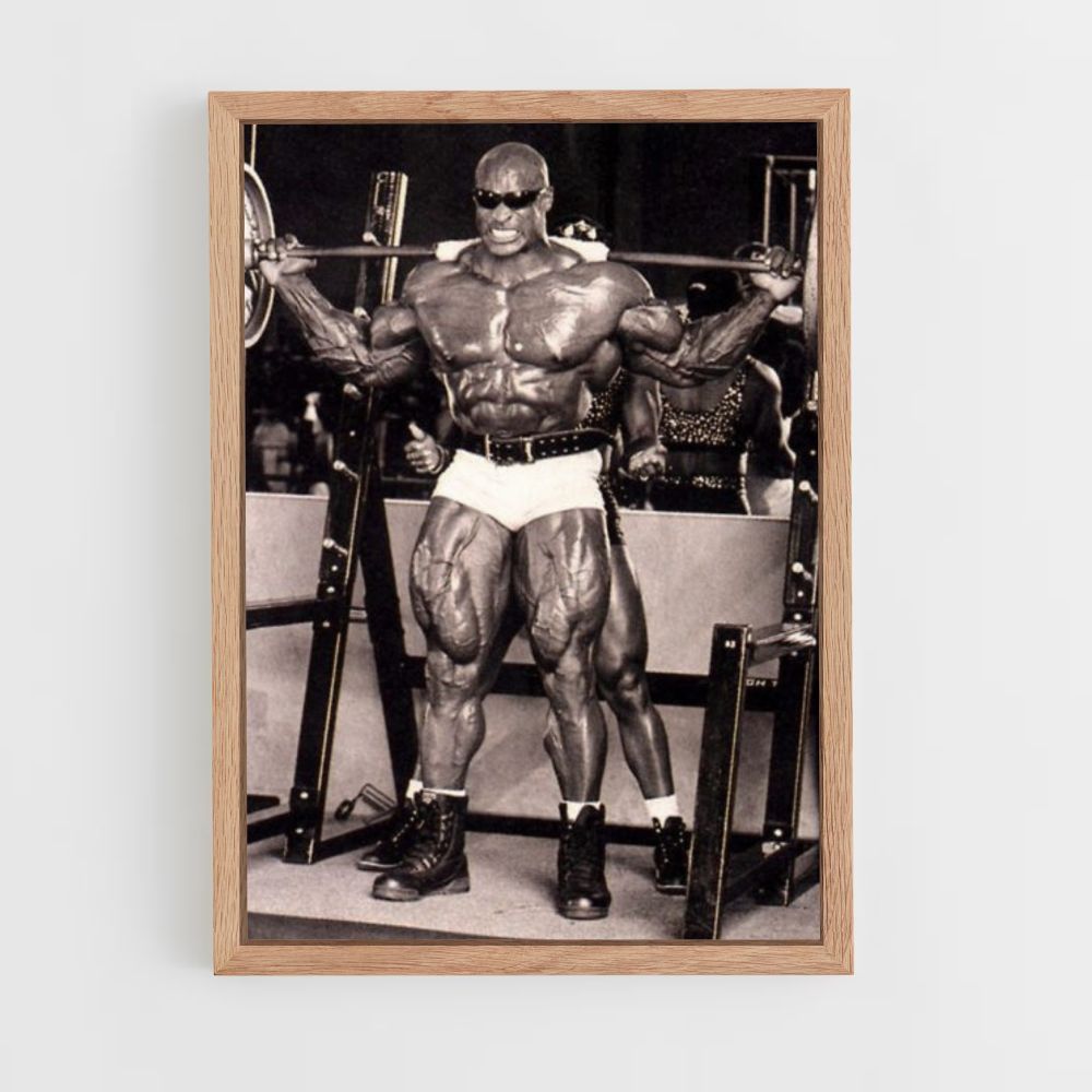 Poster Ronnie Coleman Squat