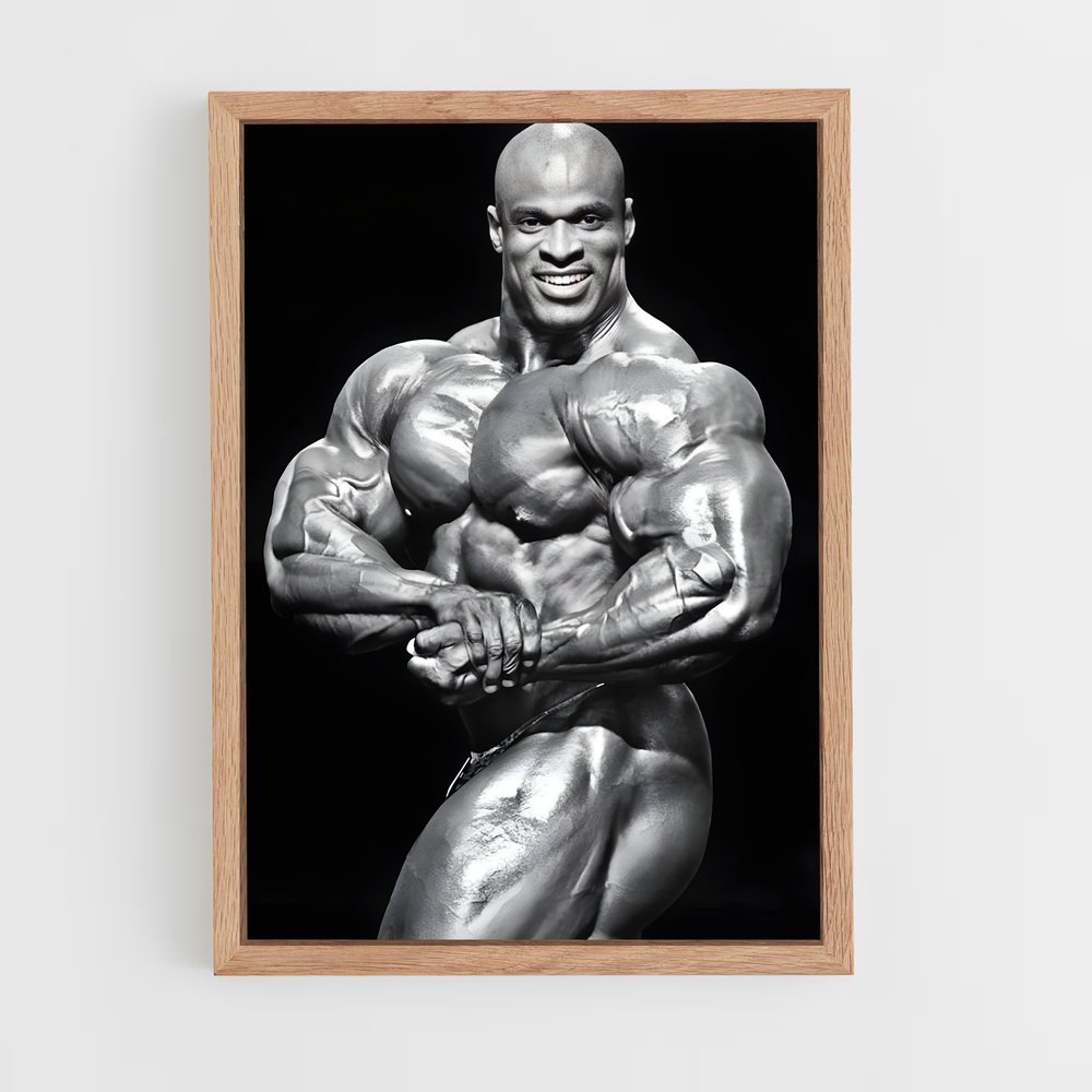 ronnie-coleman-4 cadre Bois clair