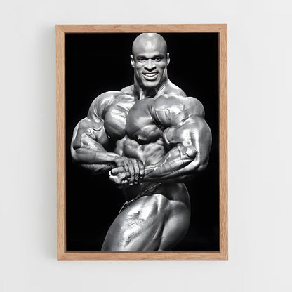 ronnie-coleman-4 cadre Bois clair