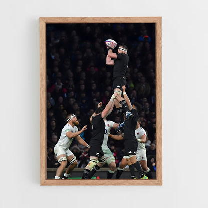 rugby-10 cadre Bois clair