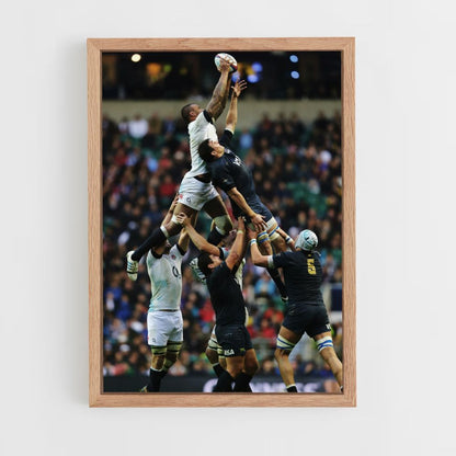 Poster Sport di rugby