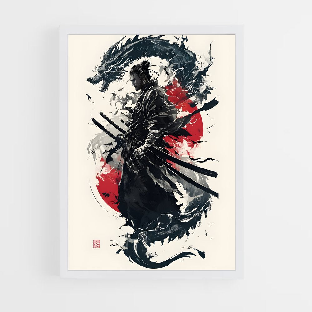 samourai-12 cadre Blanc