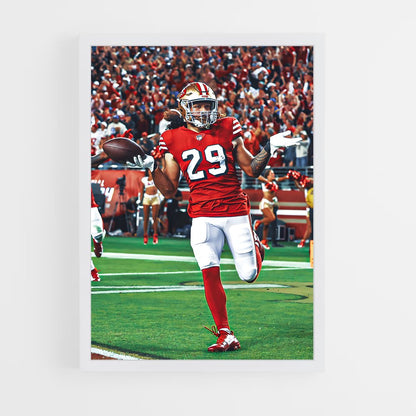 san-francisco-49ers-7 cadre Blanc