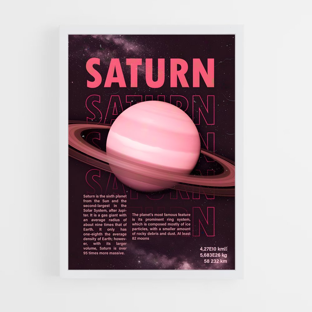 saturn-12 cadre Blanc