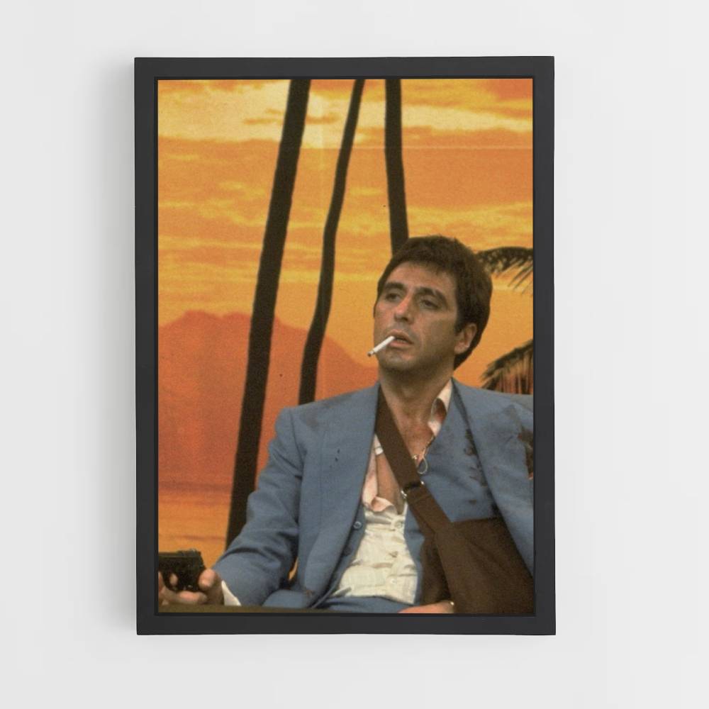 Poster di Scarface tropicale