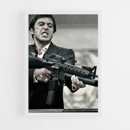 Poster della sparatoria di Scarface