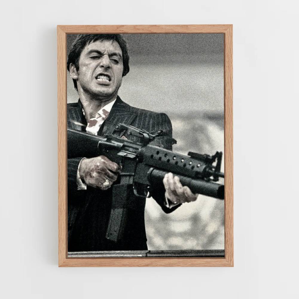 Poster della sparatoria di Scarface