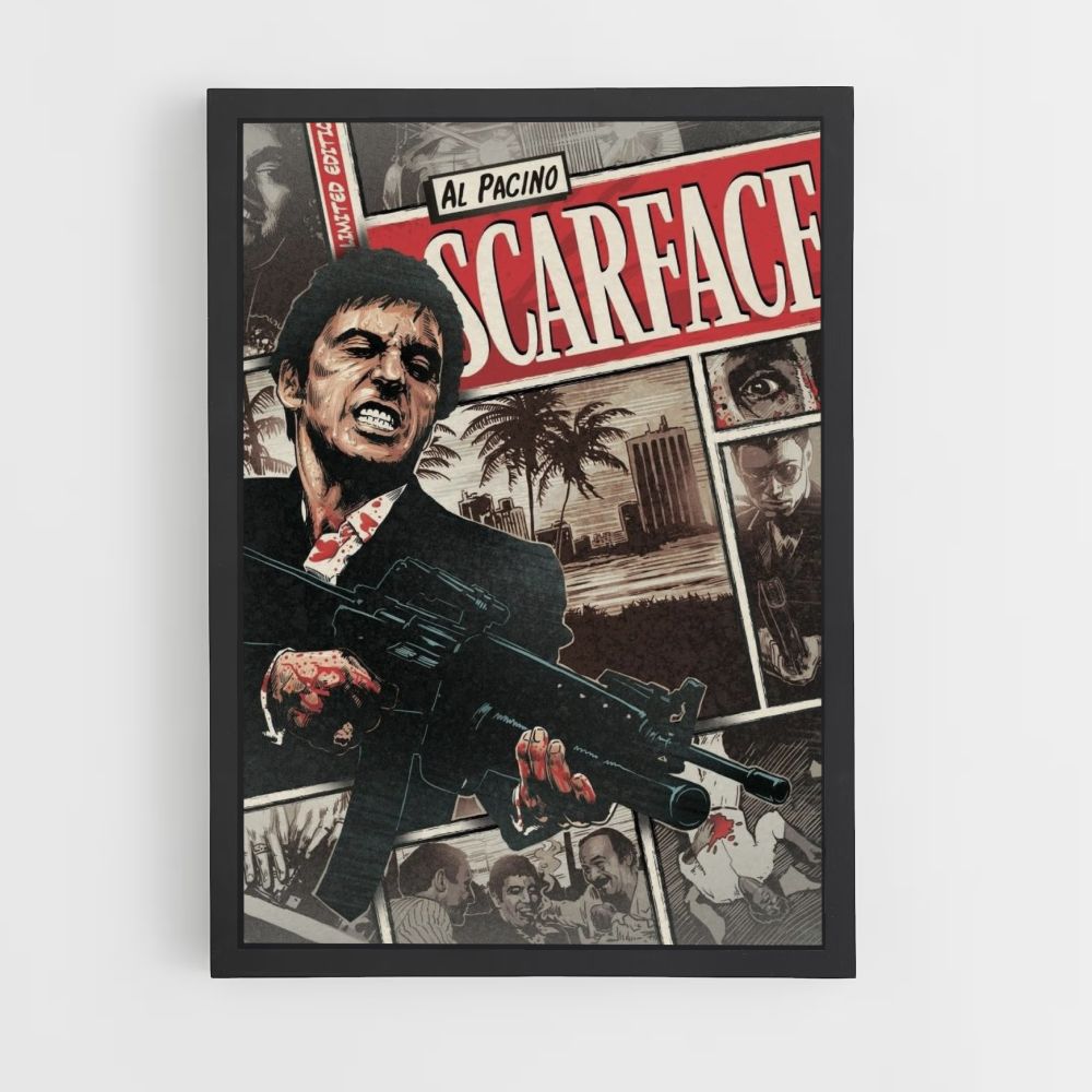 Manifesto Scarface Al Pacino