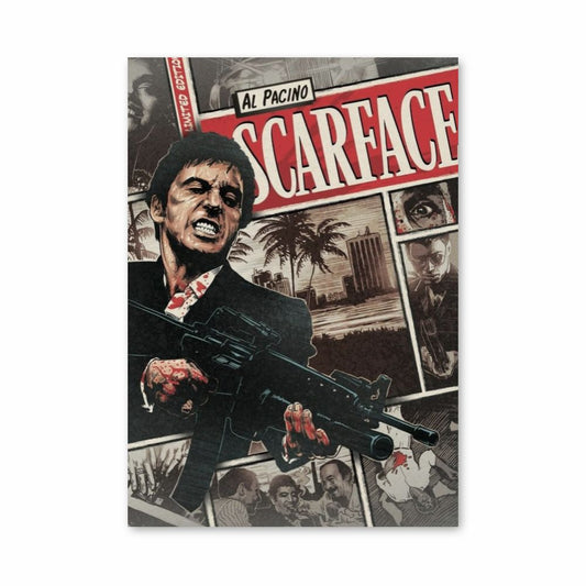 Manifesto Scarface Al Pacino