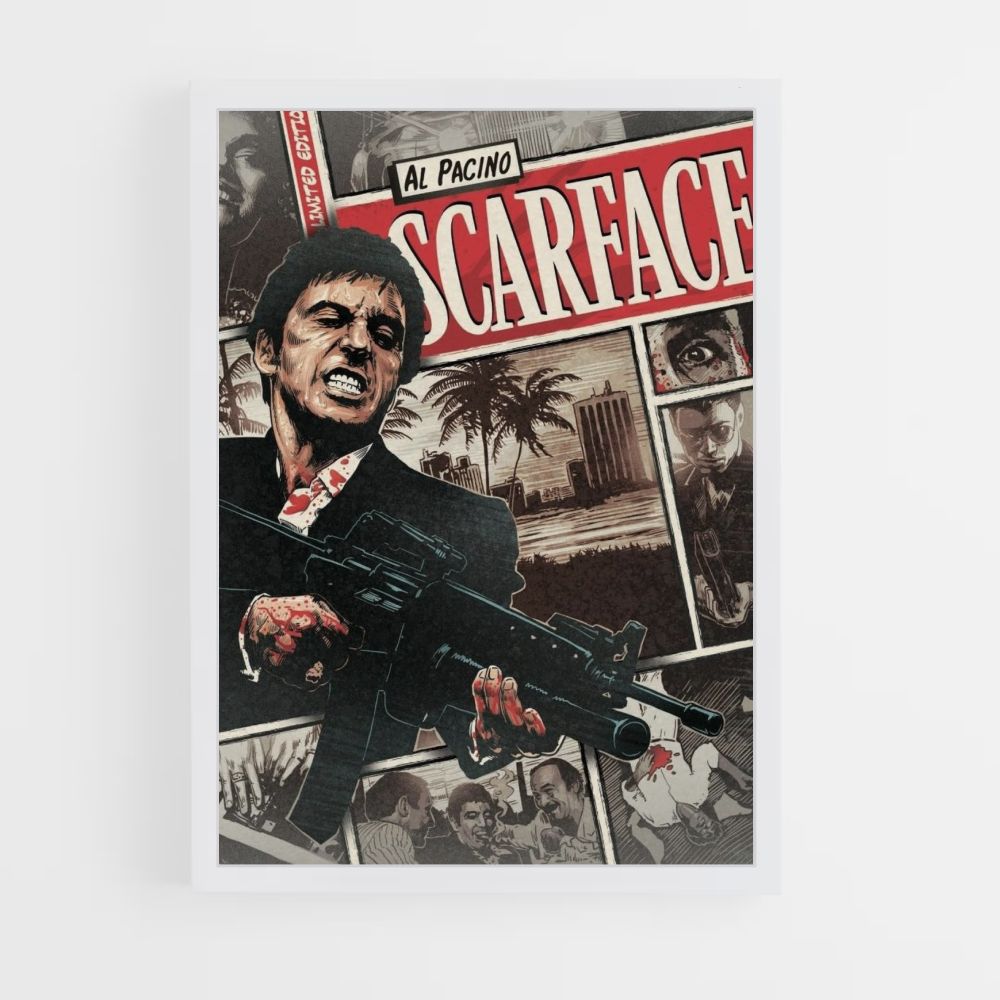 Manifesto Scarface Al Pacino