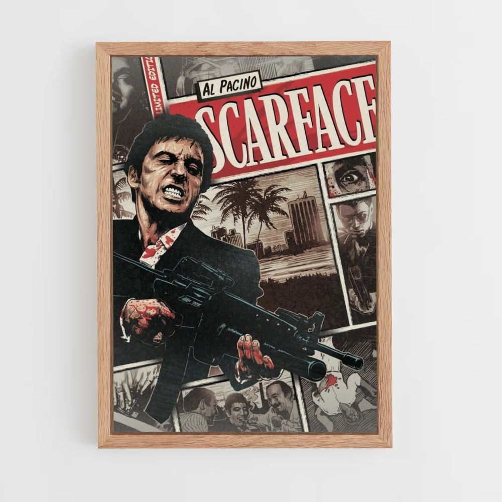 Manifesto Scarface Al Pacino