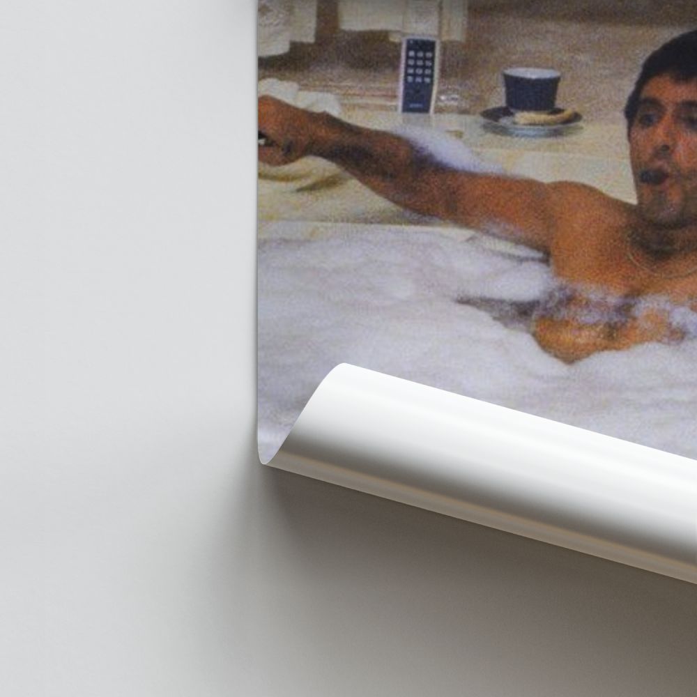 Poster Bagno di Scarface