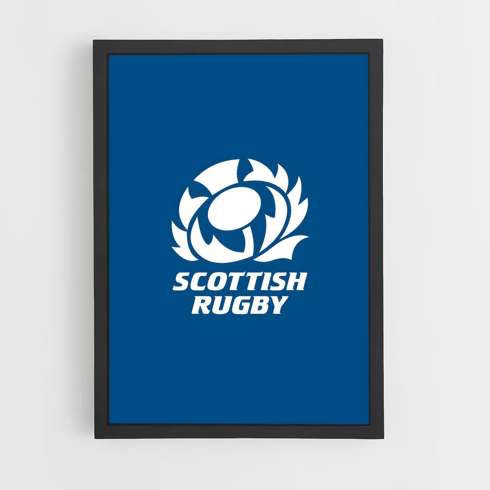 scotland-rugby-11 cadre Noir
