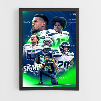 seahawks-7 cadre Noir