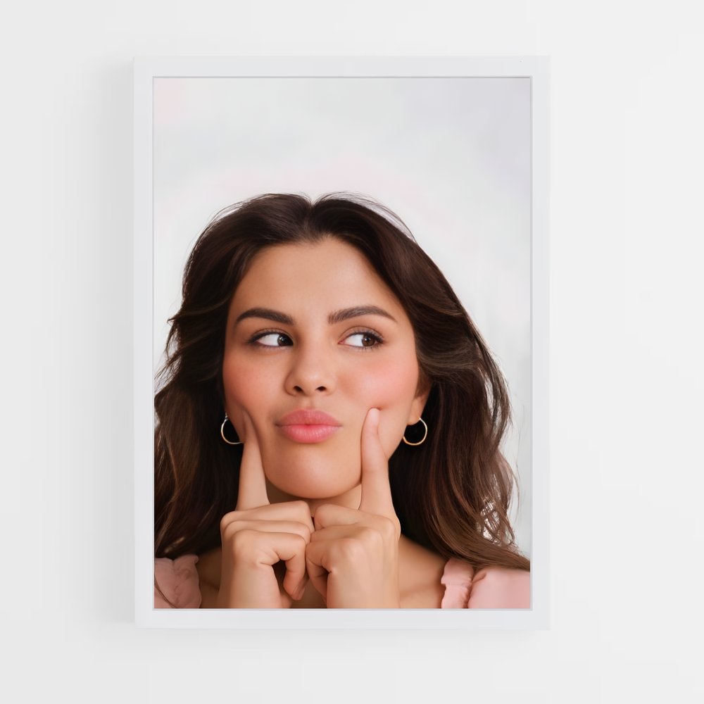 selena-gomez-1 cadre Blanc