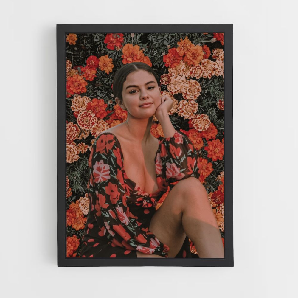 Poster Selena Gomez Fiori