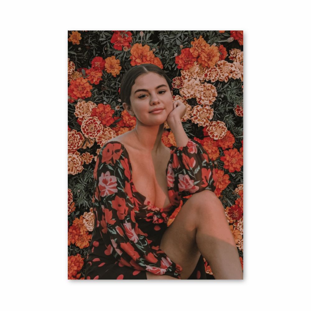 Poster Selena Gomez Fiori