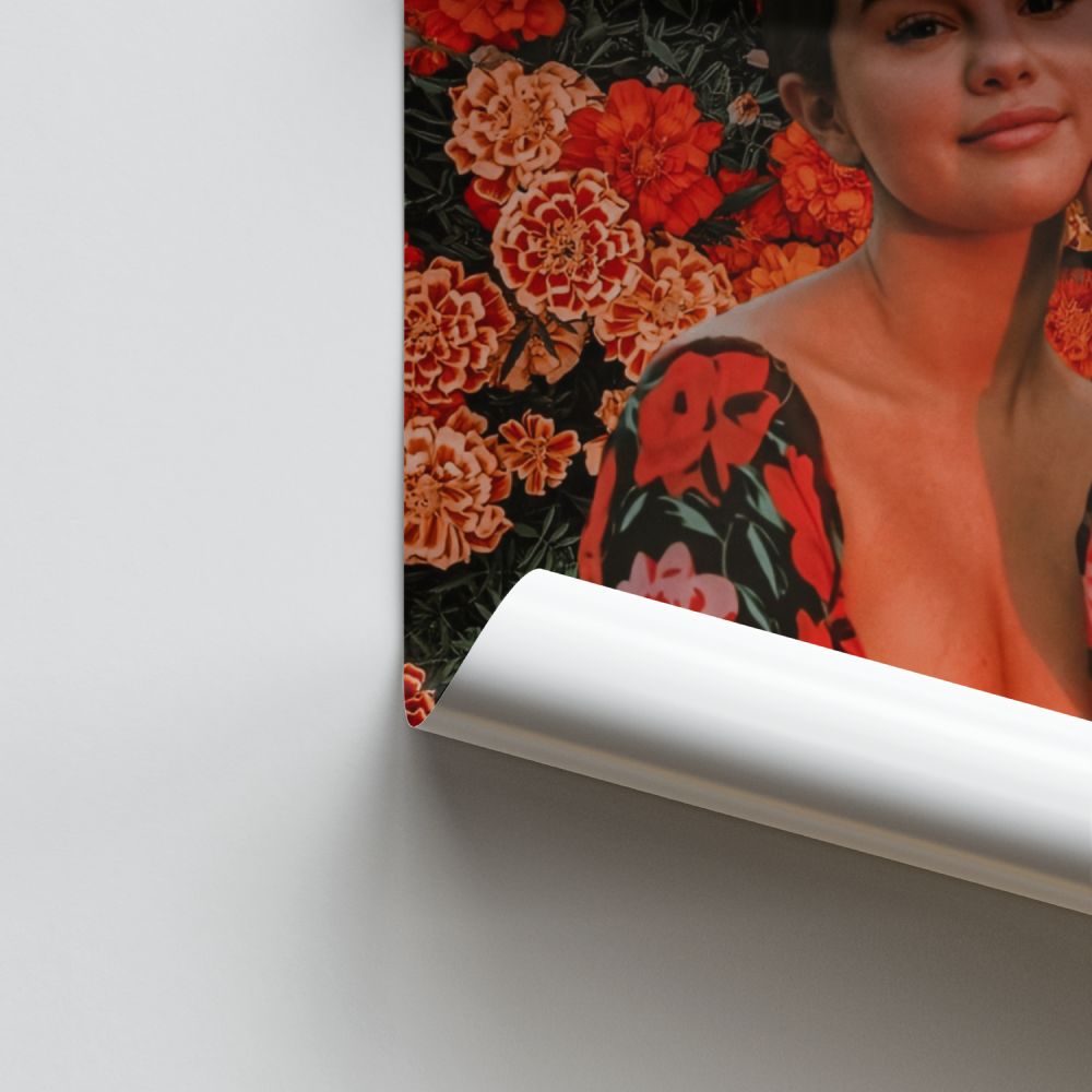 Poster Selena Gomez Fiori