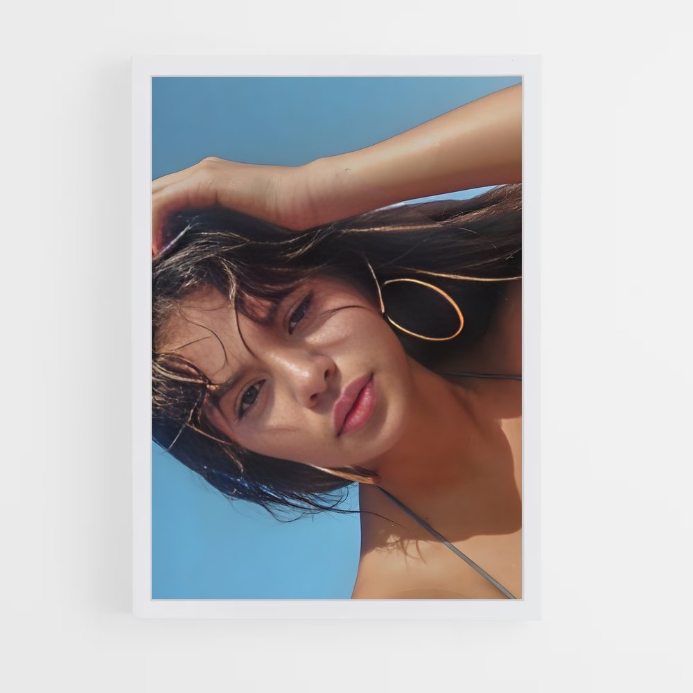 selena-gomez-7 cadre Blanc