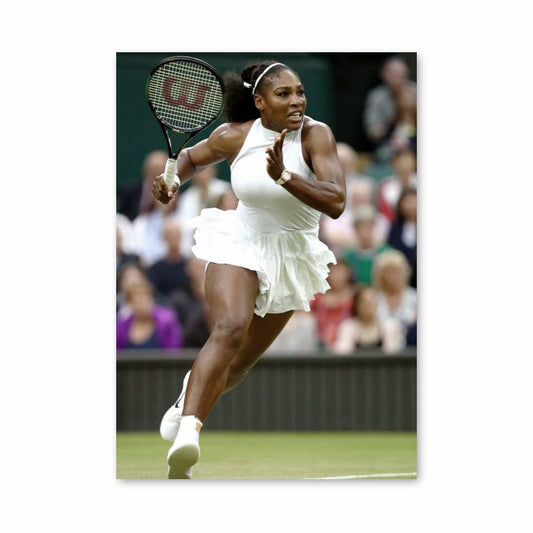 Poster Gara di Serena Williams